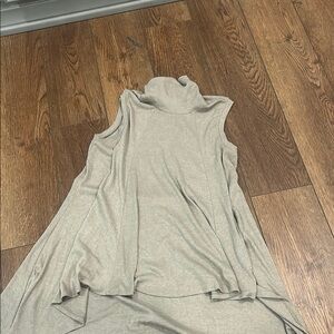 Y-3 Sleeveless Cream Tank Top